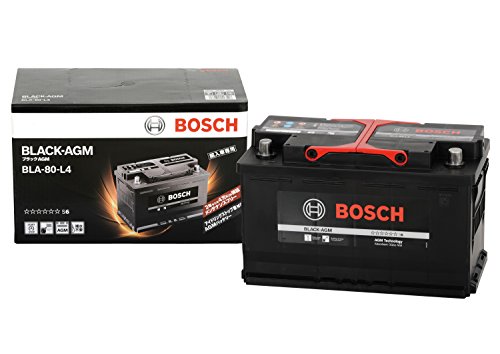 BOSCH (ボッシュ) 国産車・輸入車バッテリー BLACK-AGM BLA-80-L4 LN4